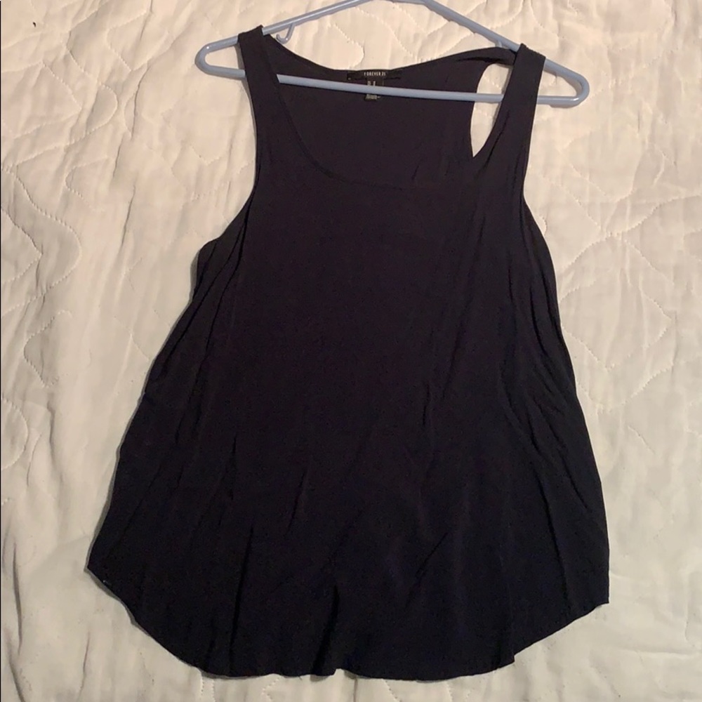 Navy tank top